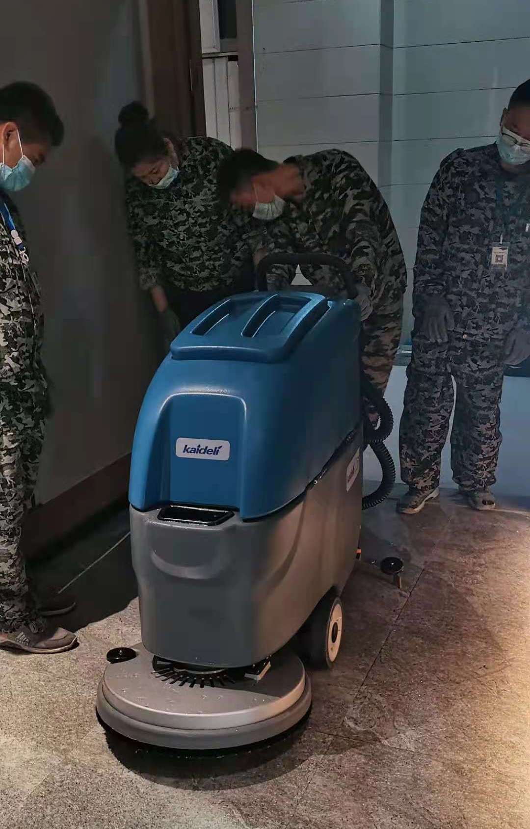 西安和生國際采購洗地機(jī)選擇了高樂美公司